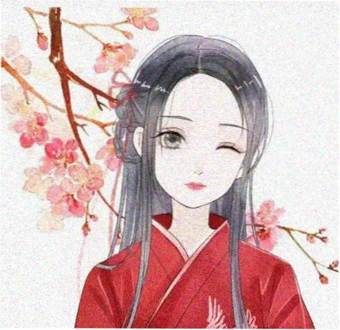 胶片少女头像